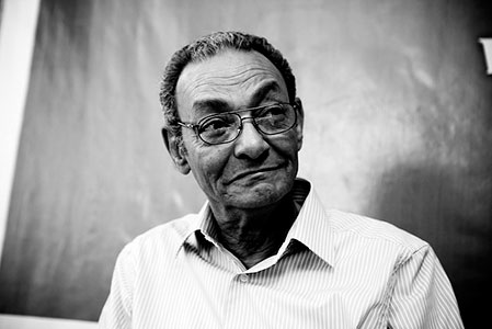 Novelist Bahaa Taher