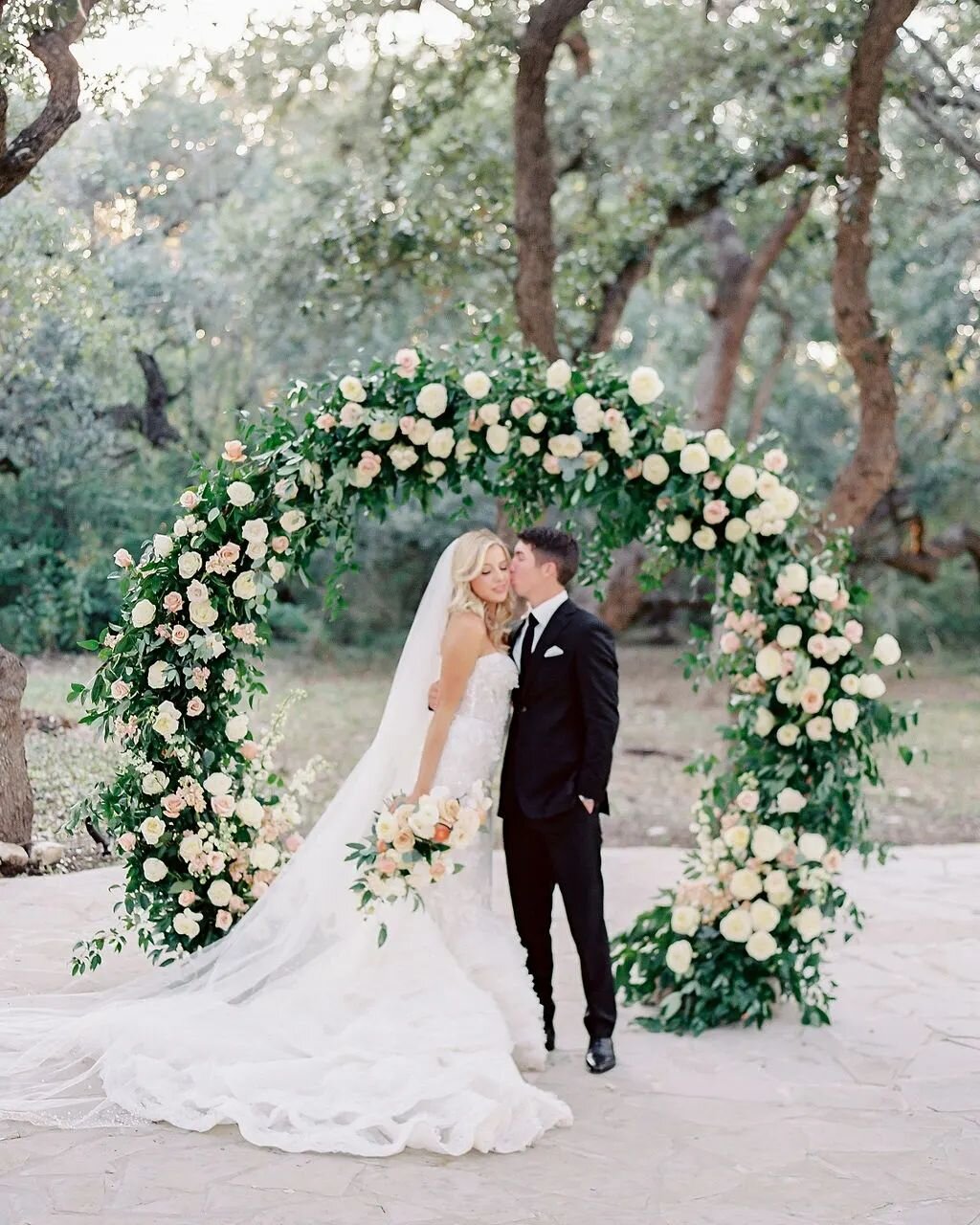 Just a little advice from your friendly local florist: Embrace the natural setting of your venue, place emphasis on a few impactful statement floral elements (*that can often be repurposed*), streamline the wedding party, and don't overlook the power