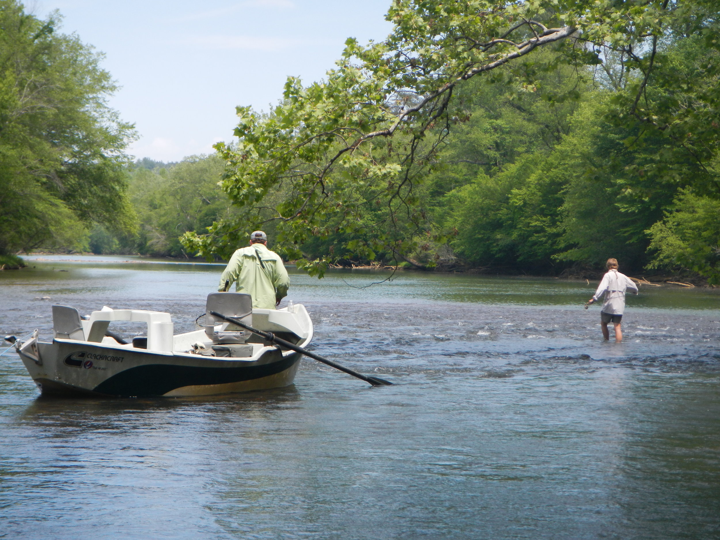 The waters at Catawba River Club are designated Trophy Trout Waters.