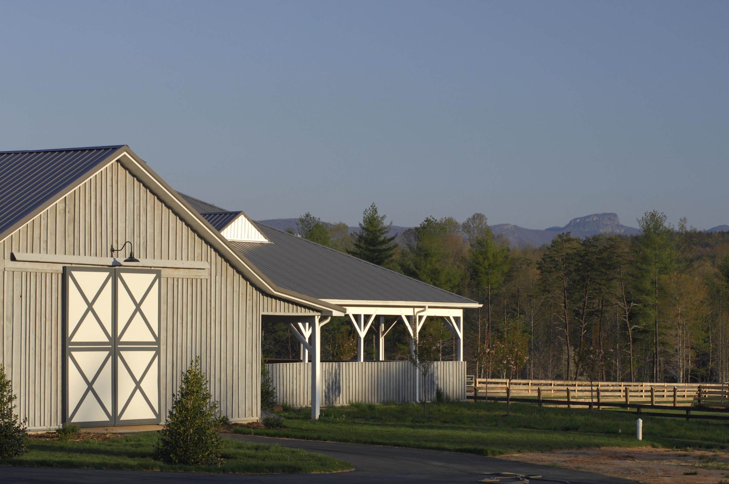  View of Table Rock from the Stables at CRC. 