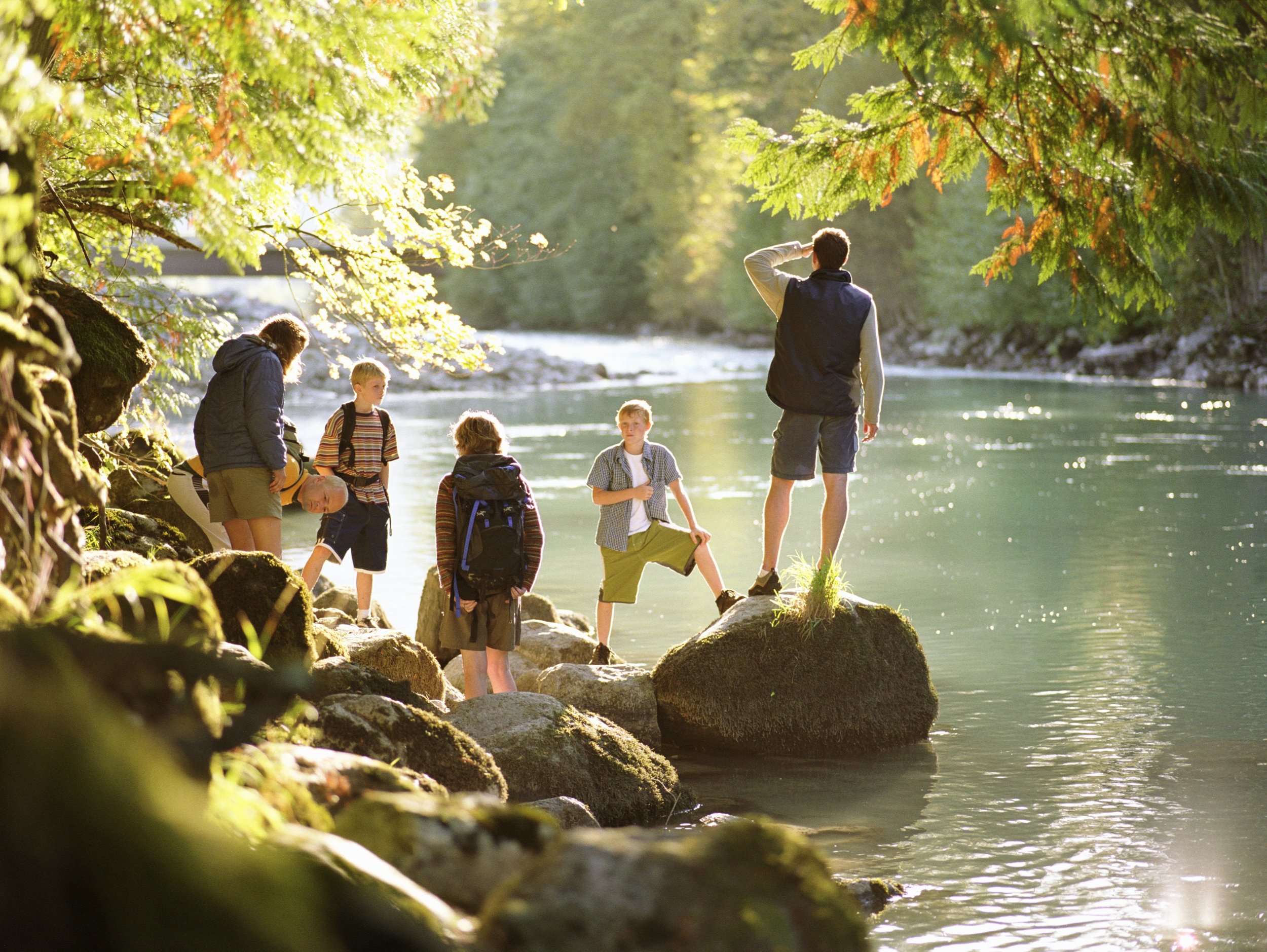 Catawba River Club residents enjoy miles of hiking trails along the river.