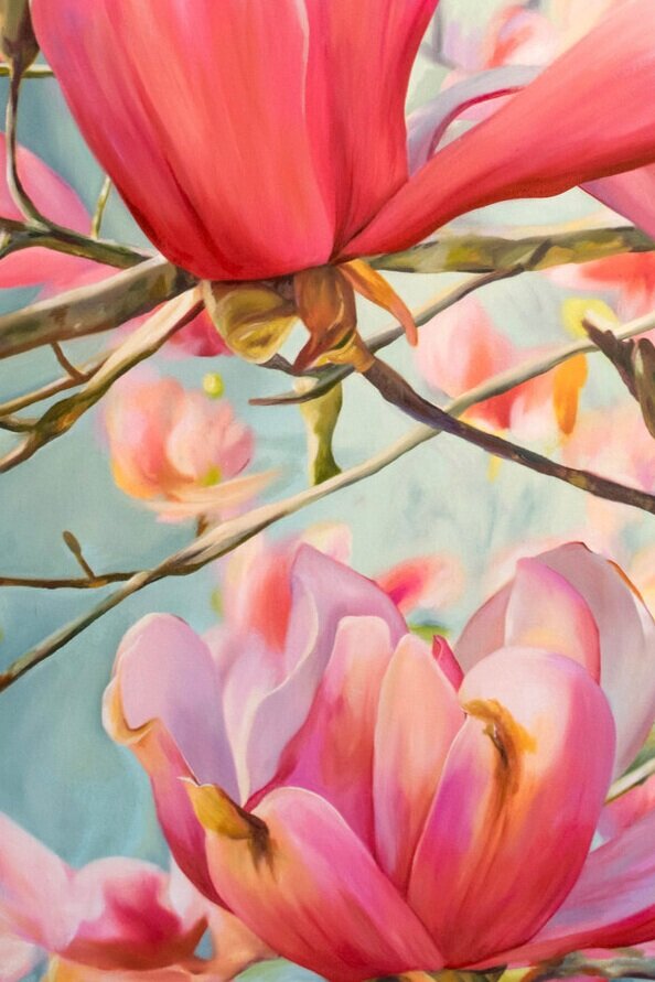 Japanese Magnolia Gicleé Print by CoCo Zentner (Copy)