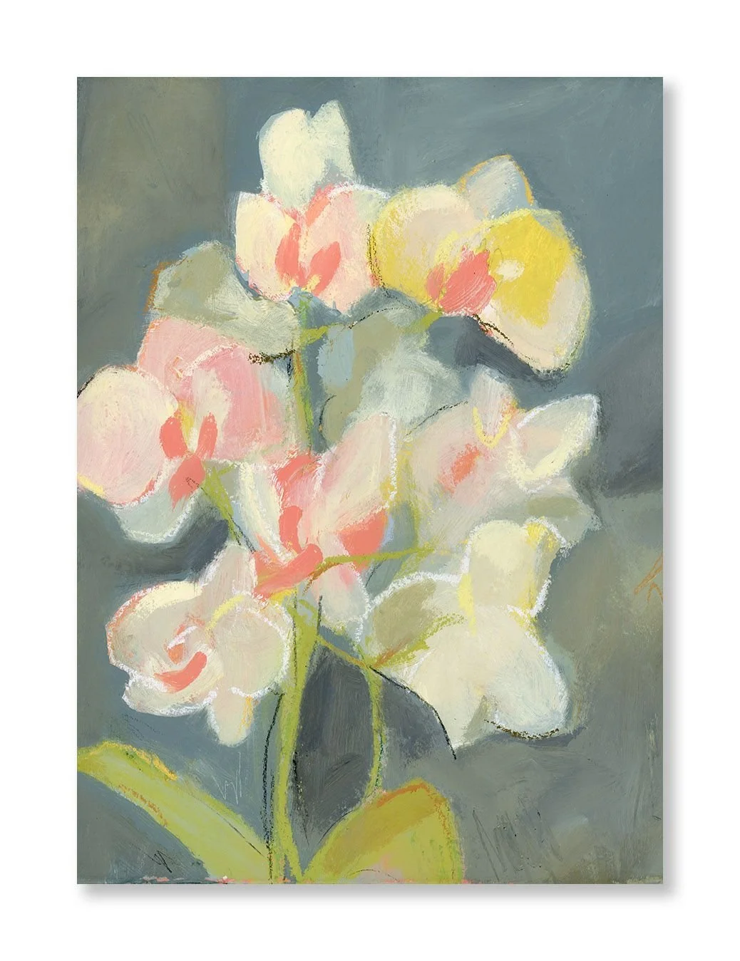 A Happy Dance Abstract Painting on Paper by CoCo Zentner.jpeg