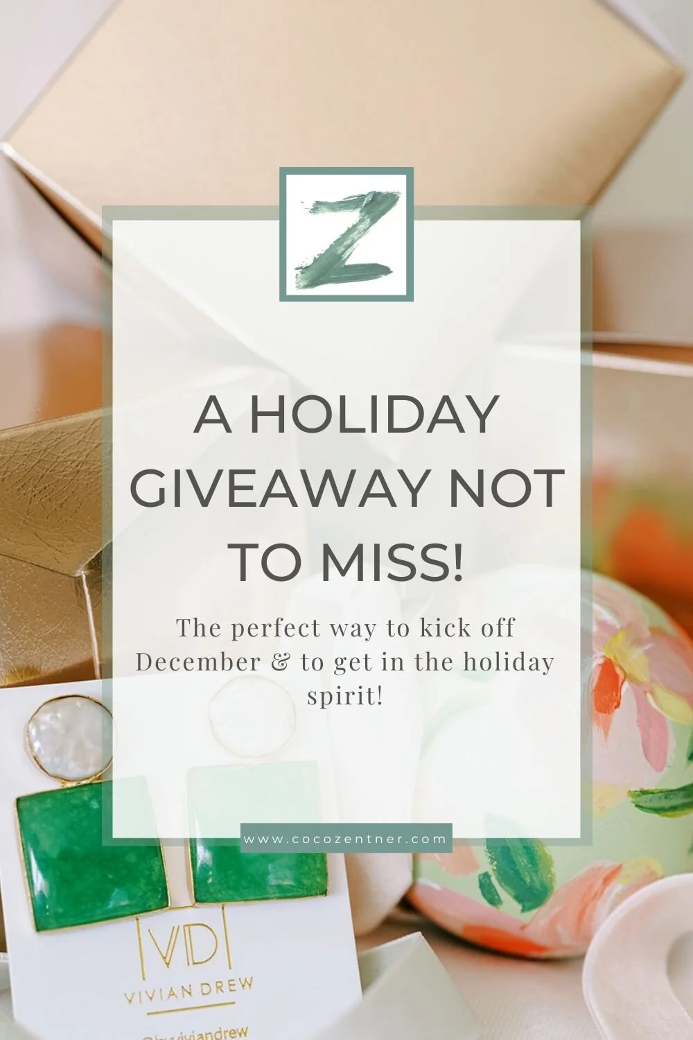 Holiday Giveaway : Win Jewelry & Artwork