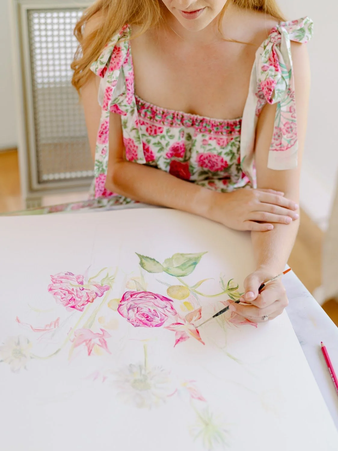 Floral Art + Cocktails Workshop