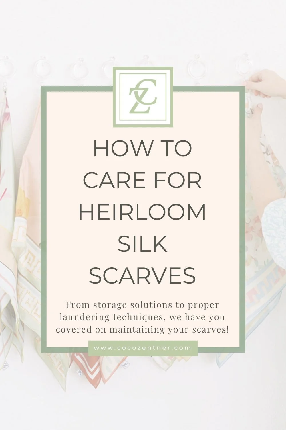 How to Care for Heirloom Silk Scarves