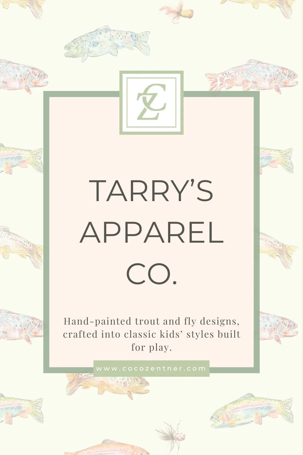 Tarry's Apparel Co. + CoCo Zentner art Collaboration