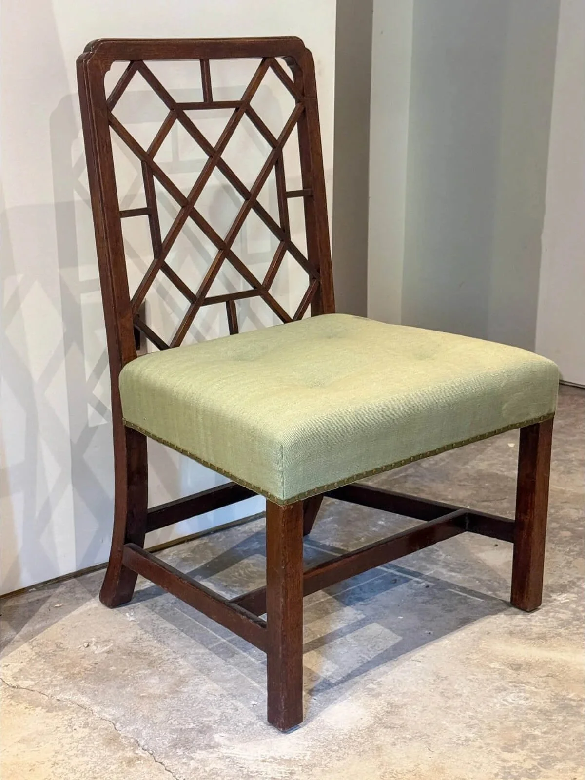 Chippendale Mahogany Sidechair