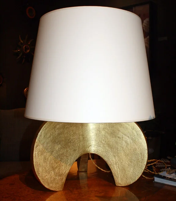 Large Ceramic Claw Lamp