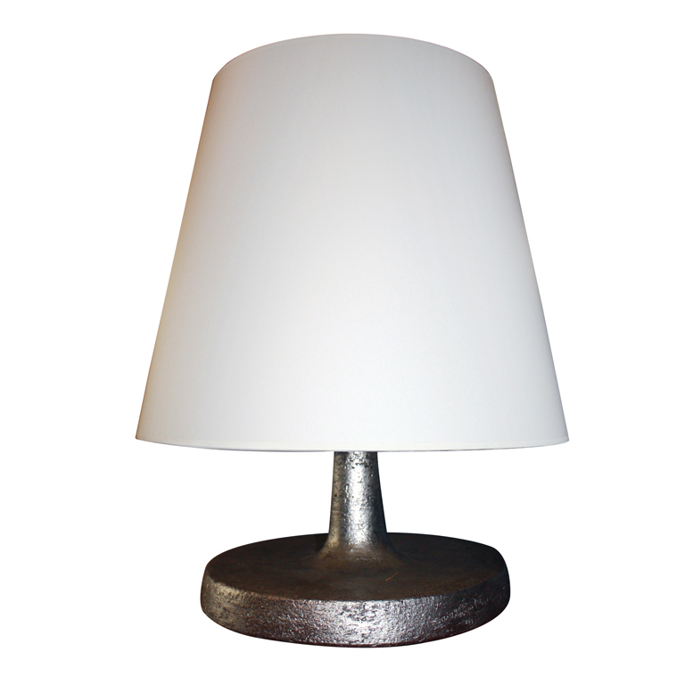 De neiging hebben de begeleiding Kruiden Gilded Ceramic Funnel Lamp — Gerald Bland