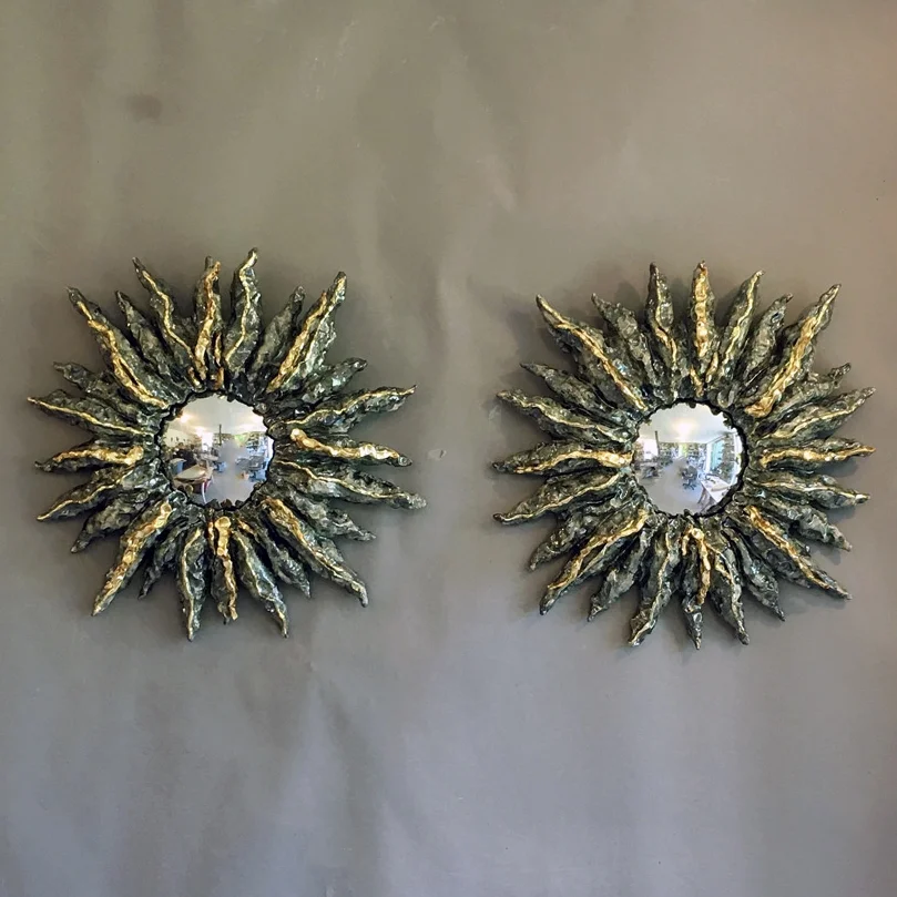 Eve Kaplan Sunburst Mirrors
