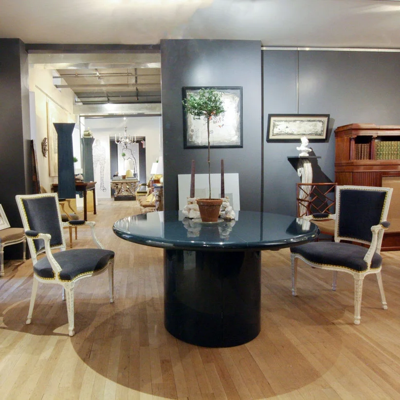 Karl Springer Lacquer Center Table
