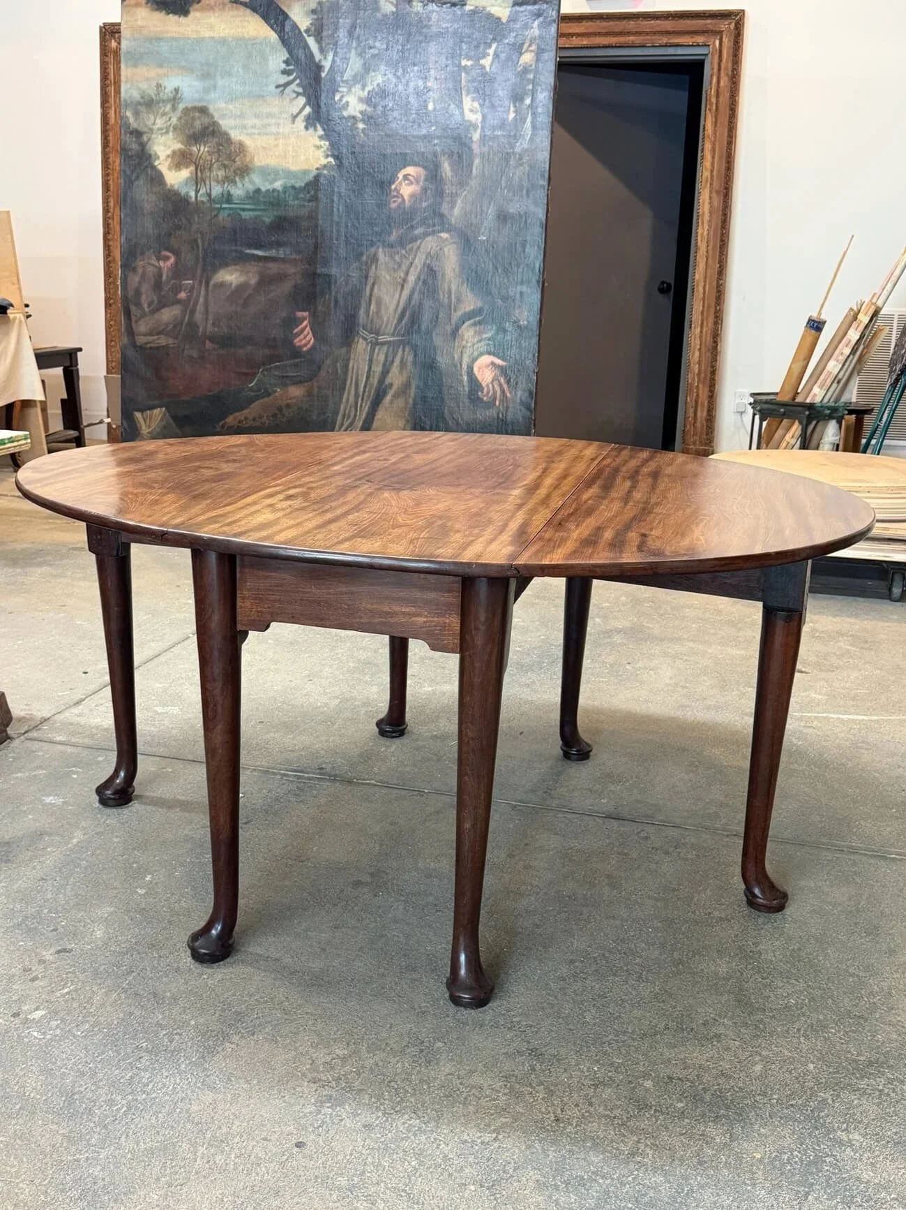 Georgian Mahogany Dropleaf Table
