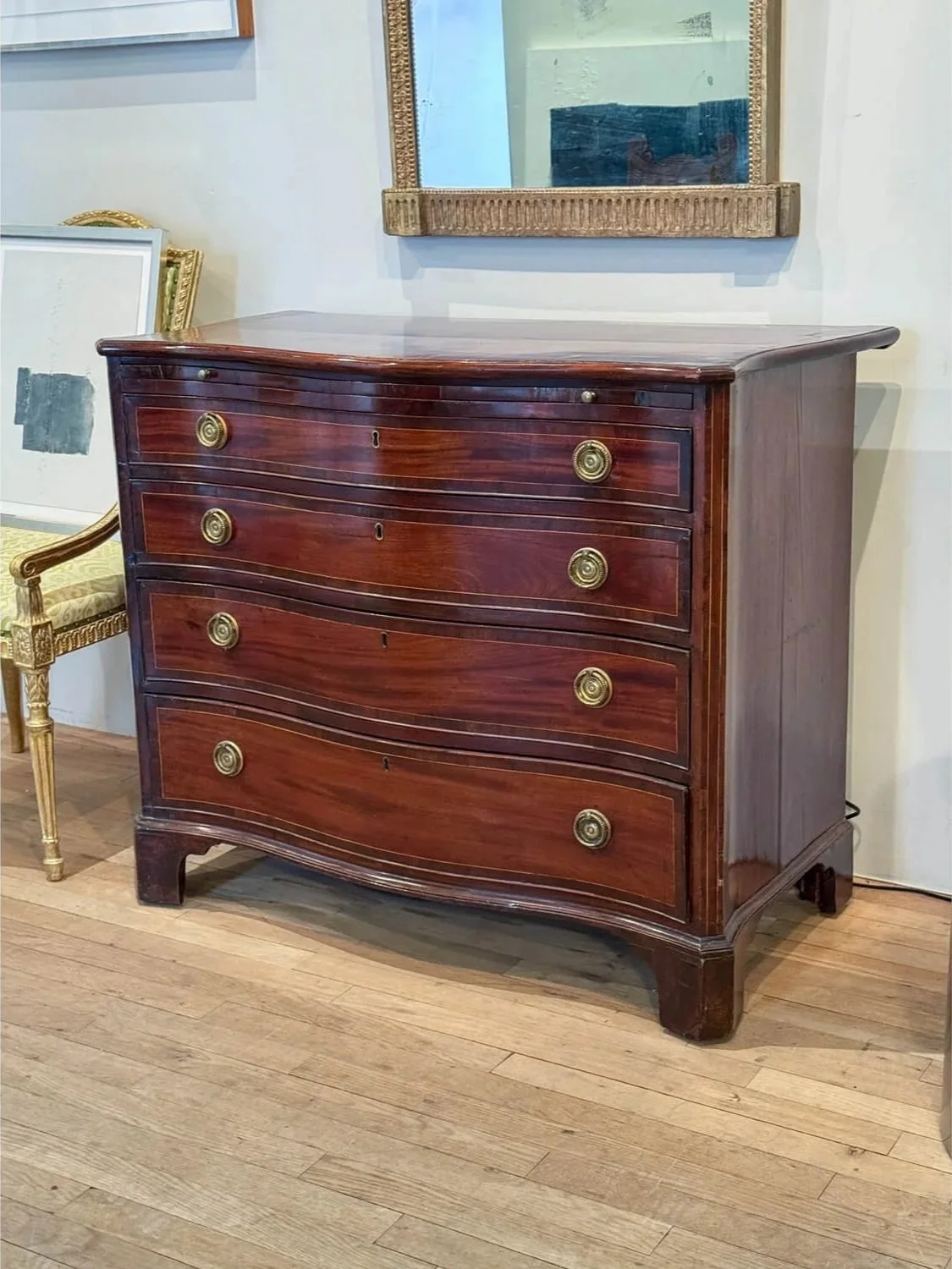 Sheraton Mahogany Chest of Drawers