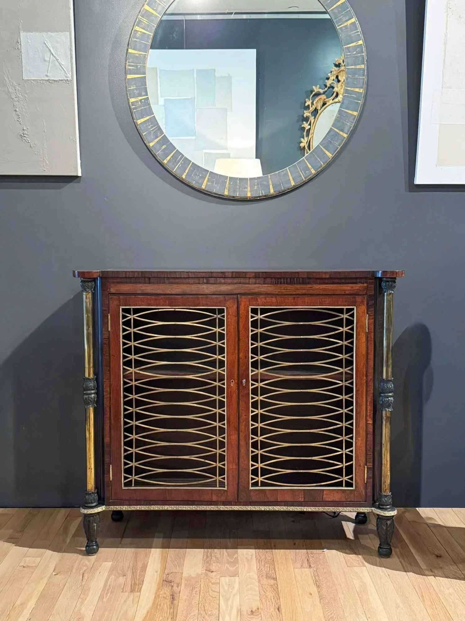 Regency Rosewood Side Cabinet