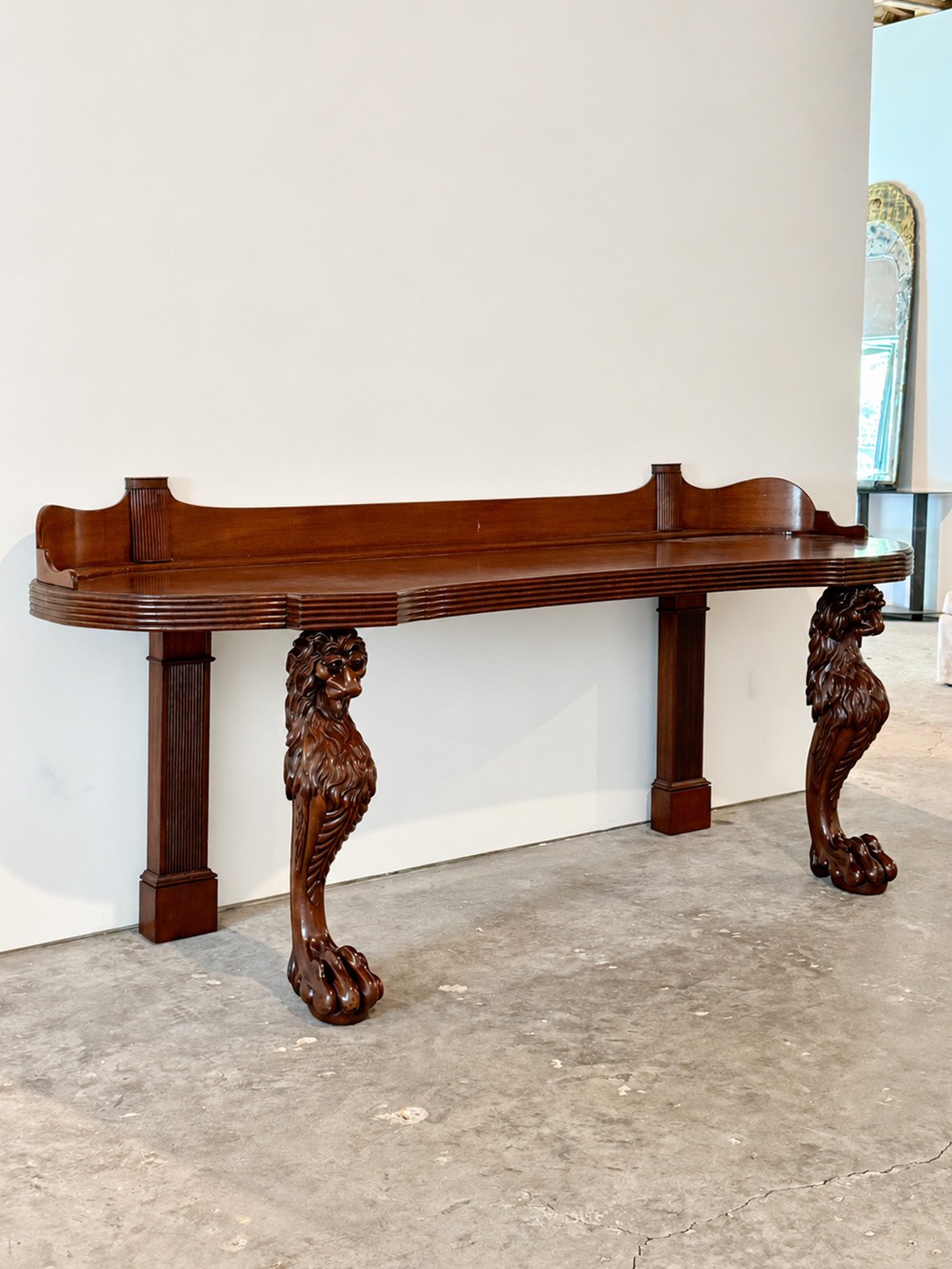 Late Regency Mahogany Side Table