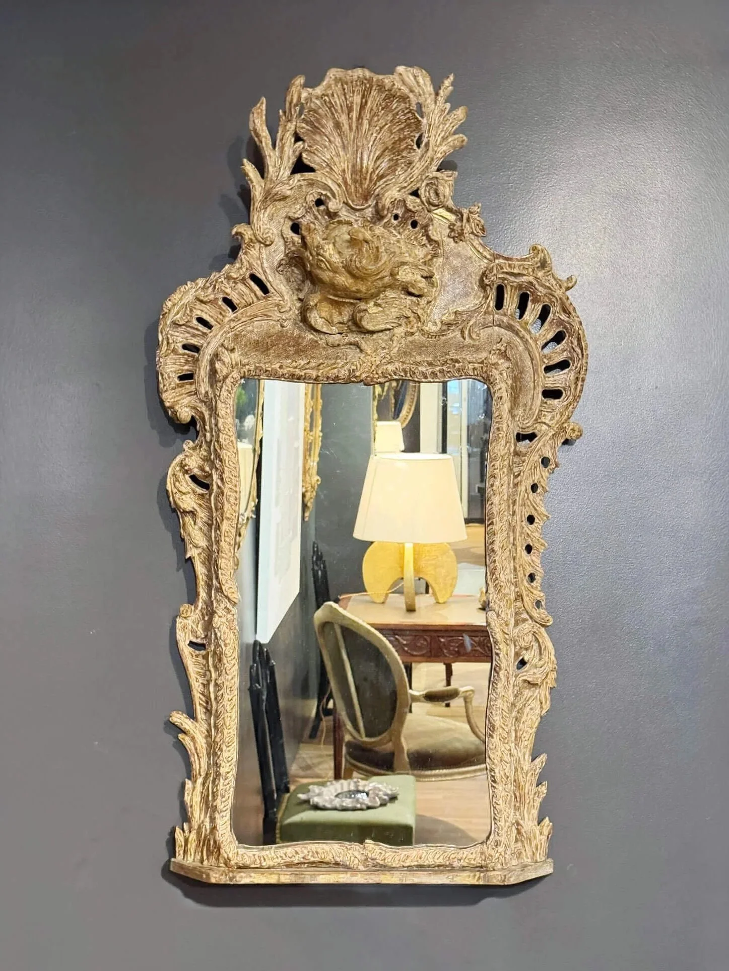Rococo Giltwood Mirror
