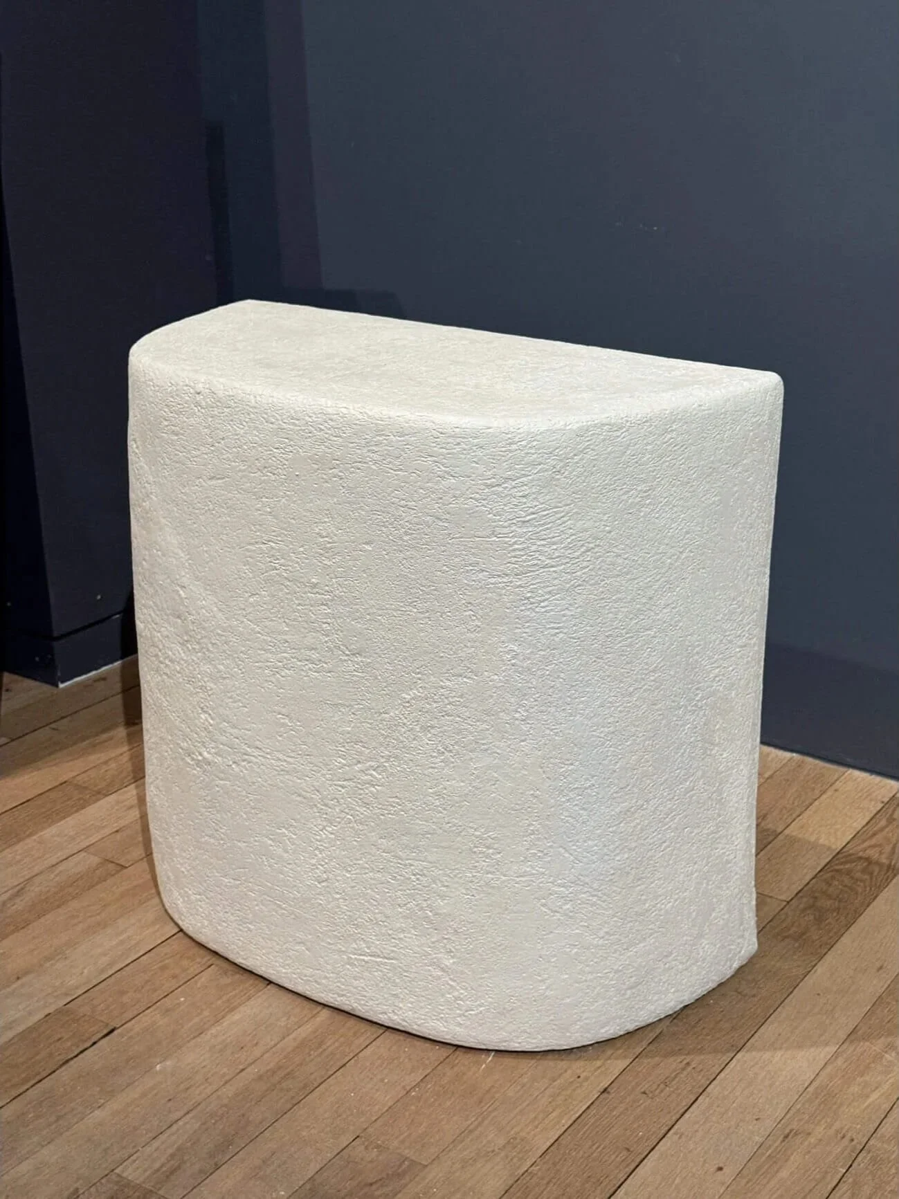 Ceramic Crescent Occasional Table