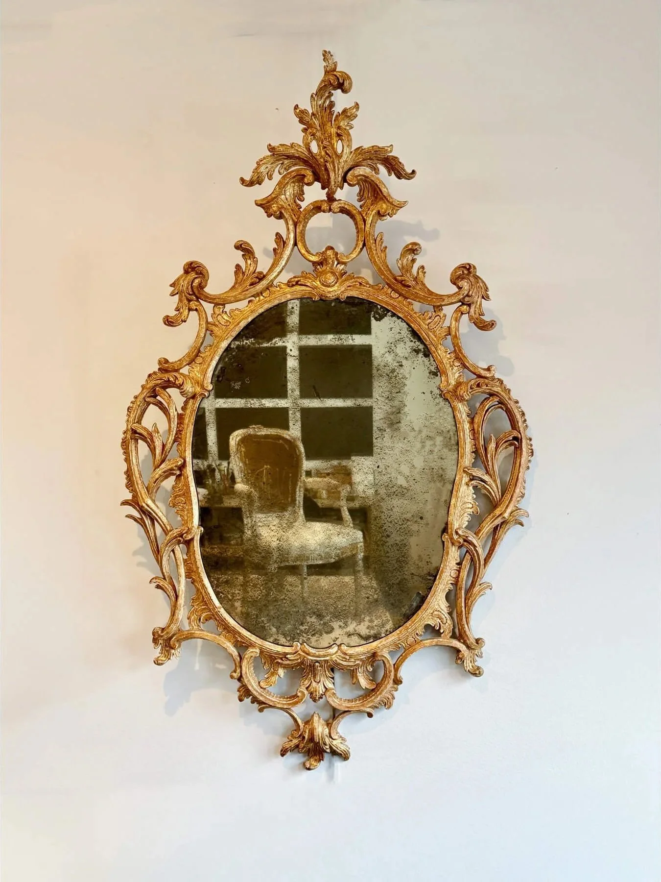 Chippendale Giltwood Mirror