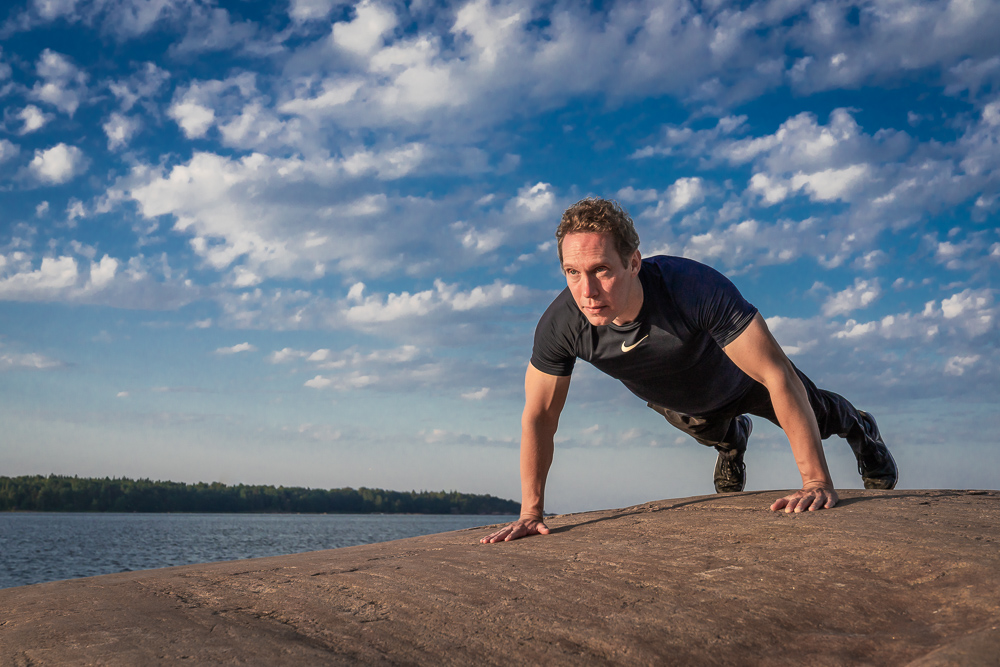 Mainosvalokuva Personal Trainer Tero Hannula