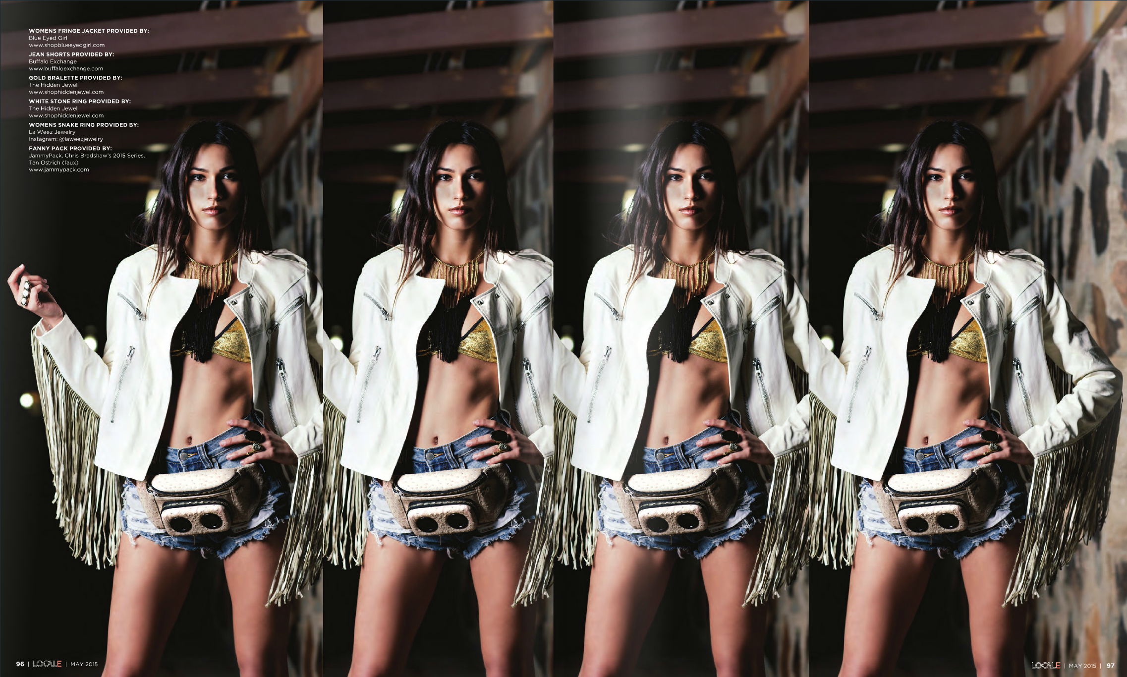 Photographed by: Felicidad De Lucas  Stylist: Rebecca Araoz  MUAH: Tiffany Perez  Models: Katherine LaPrell 