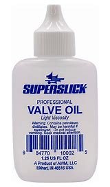 Valve oil, trumpet