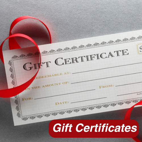 Gift Certificates