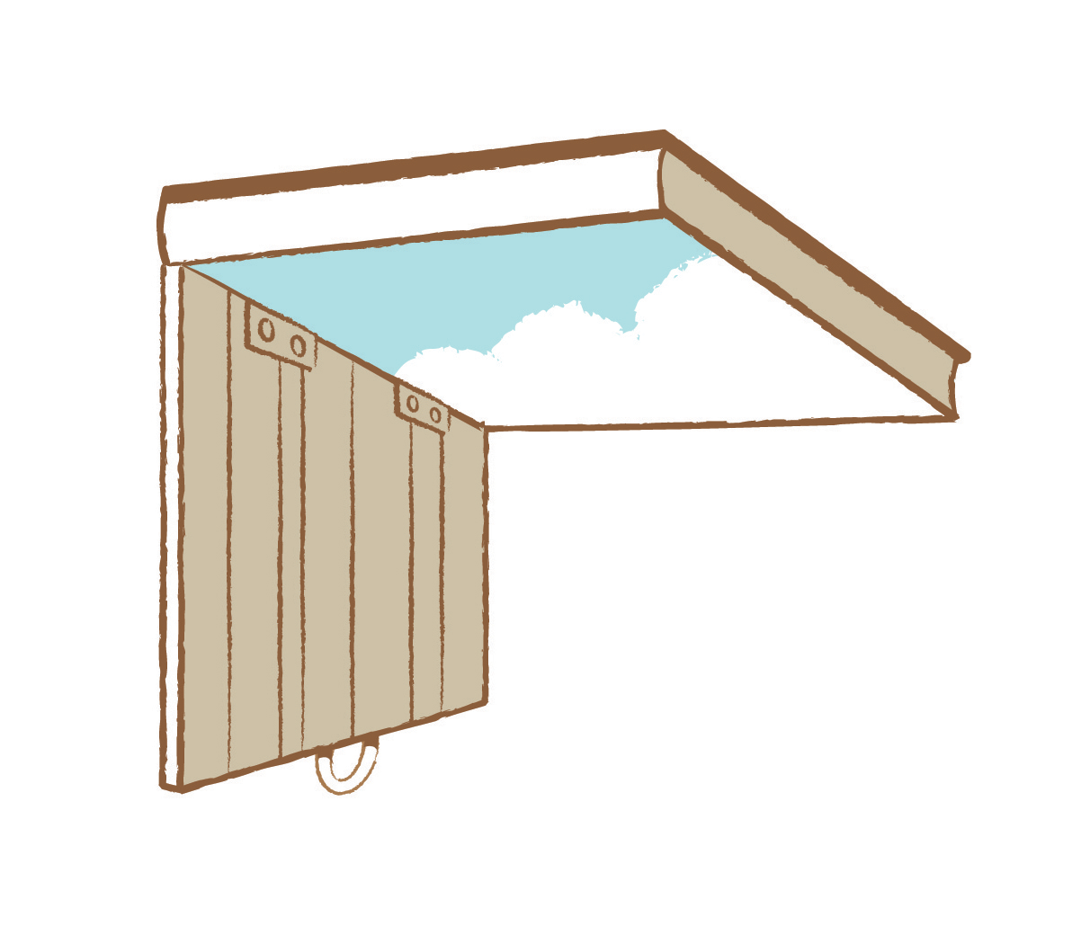 "Trap Door Books" proposed illustration
