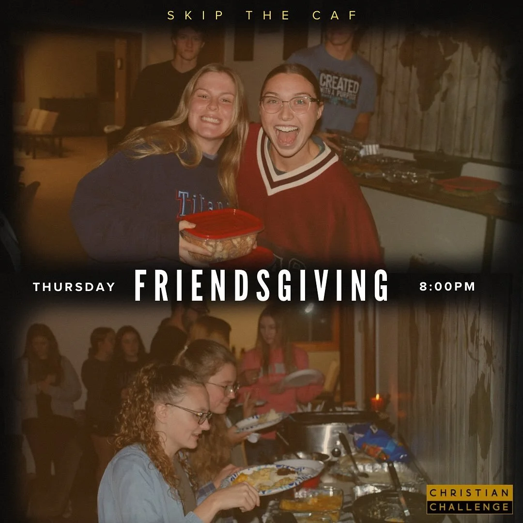 Don&rsquo;t forget this Thursday we will be having our Friendsgiving! 🦃

Use the link in our bio to RSVP, and if you can, sign up to bring a dish! 

#esuchallenge #emporiastate