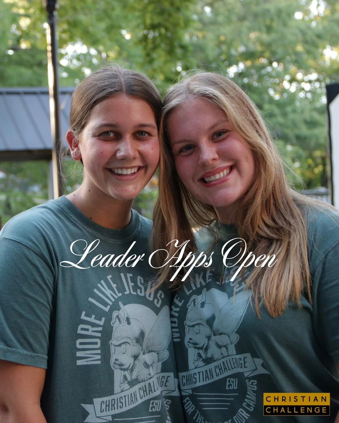 Do you want to be personally discipled in your walk with Jesus and see our campus reached by the Gospel? If yes, you should apply to become a Christian Challenge Leader! 

Applications are now open and you can access them on our LinkTree (link in bio