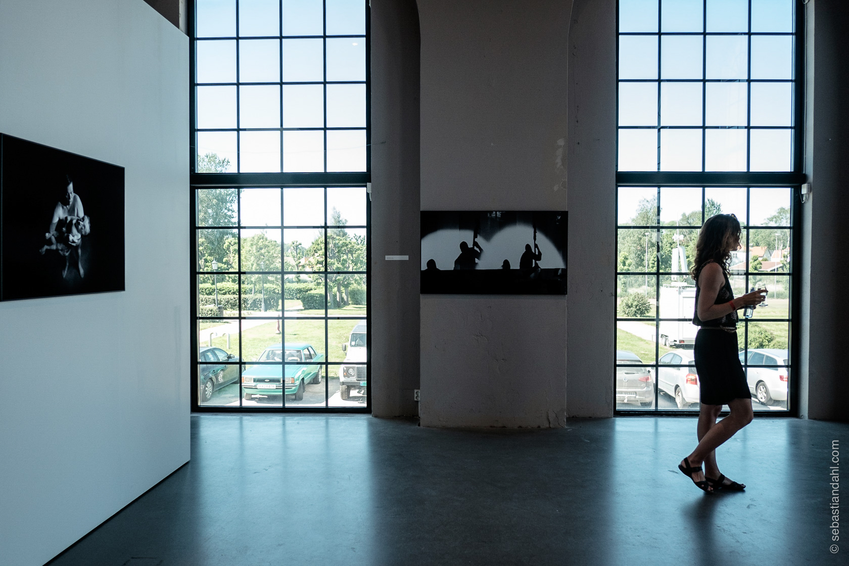  Åpning av utstillingsturné med bilder av den svenske fotografen Torbjörn Andersson, i Hydrogenfabrikken. Foto: Sébastian Dahl  