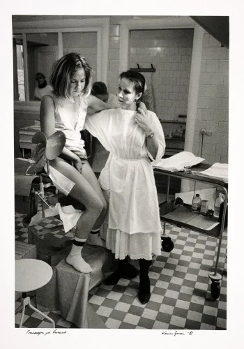 Bildet «Prevensjon på russisk» vant Årets bilde i 1992. Foto: Karina Jensen