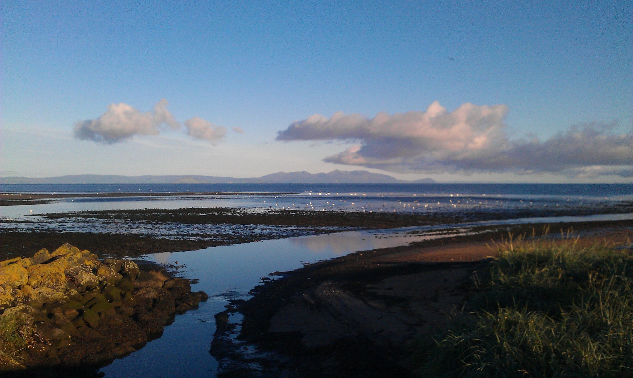 Estuary of the "Black Burn"