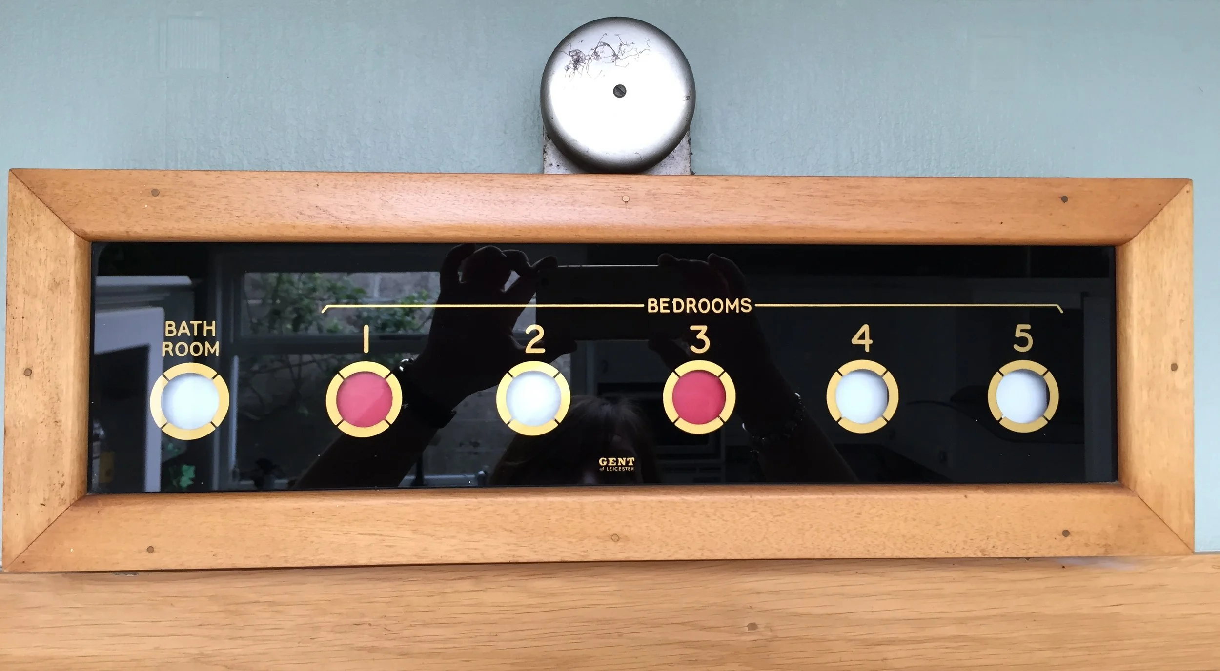 Butler bell at Blackburn Villa guesthouse