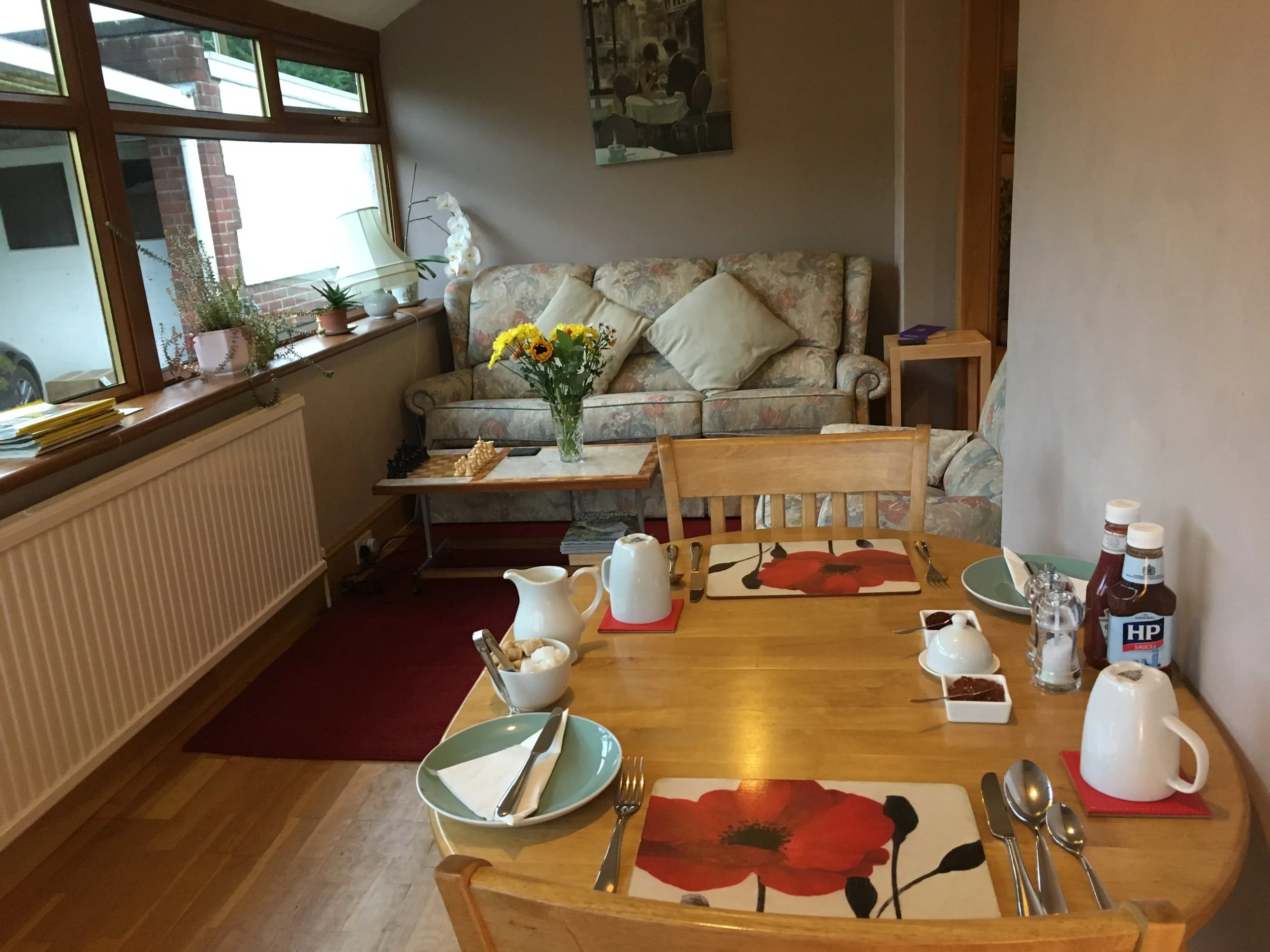 Enjoy a home cooked Scottish breakfast at Blackburn Villa bed & brekfast