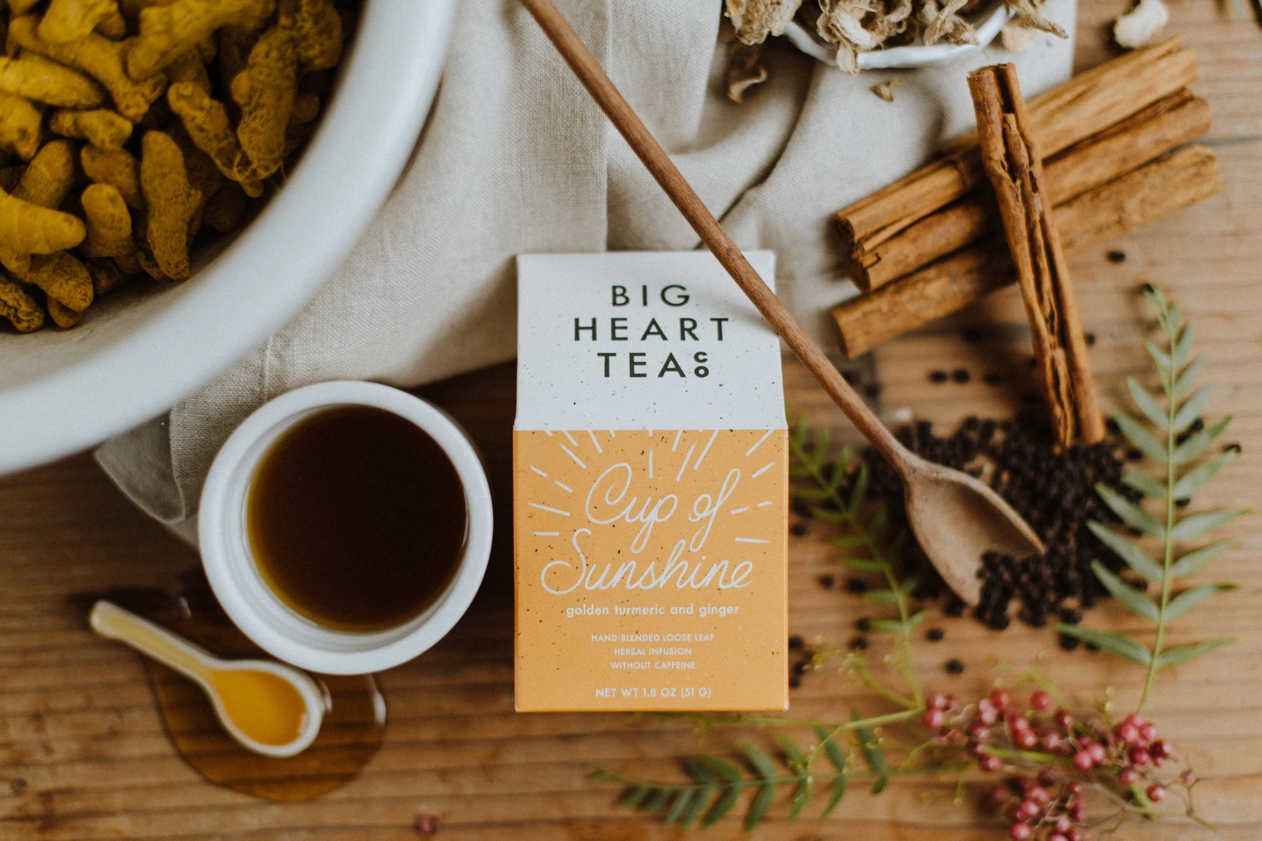 Cup of Sunshine Big Heart Tea Co.