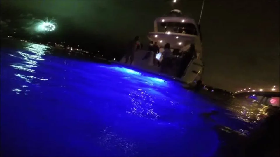 Private Charters at night aboard Mai Tai