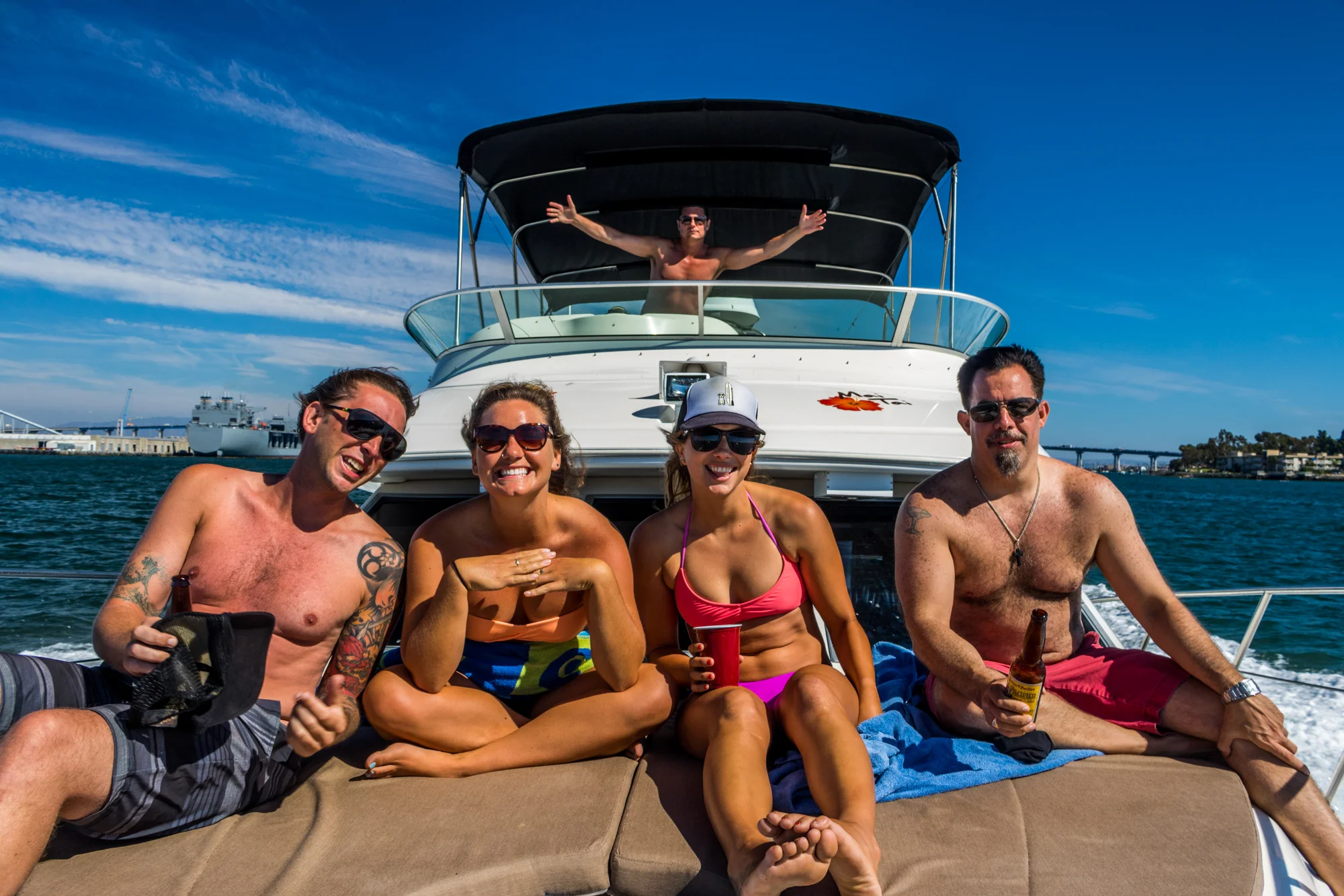 Mai Tai San Diego Yacht Charter & San Diego Bay Booze Cruise