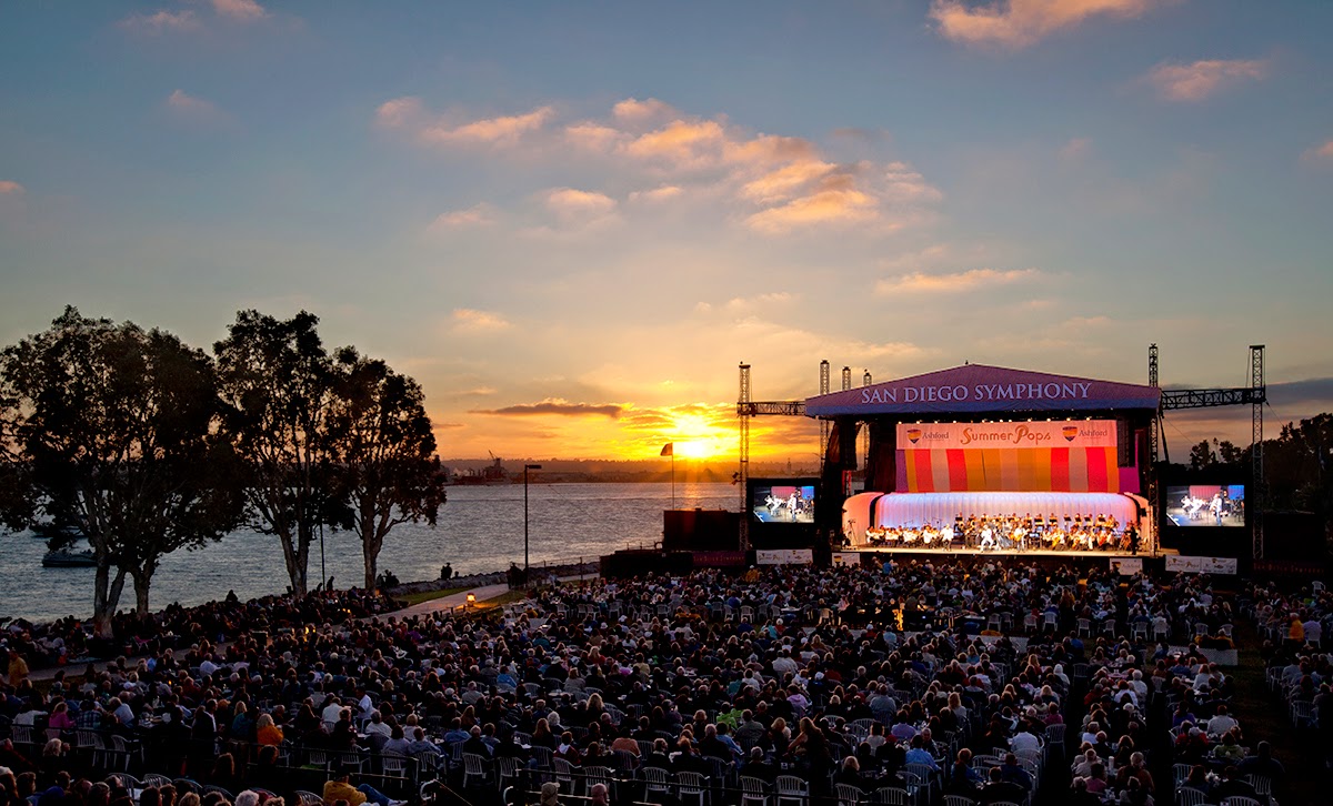  summer pops concert series emarcadero san diego 