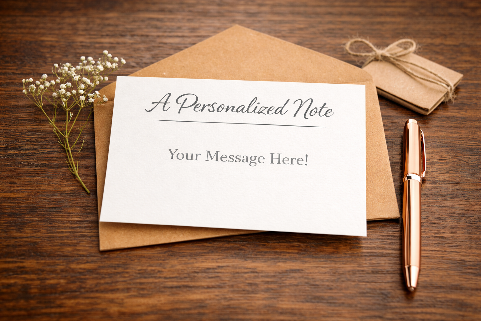 Personalized Note