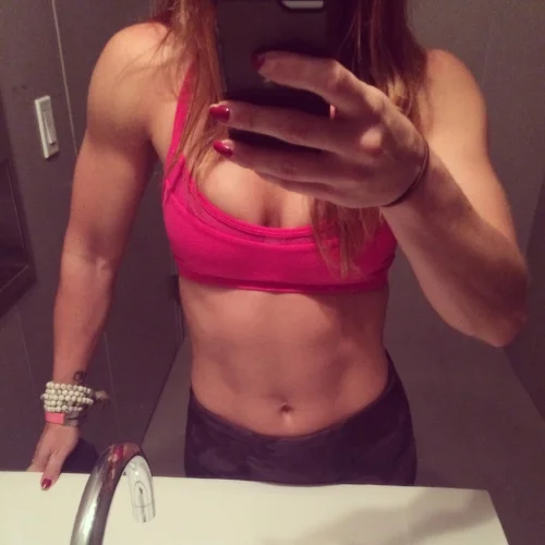 These abs were not built by crunches....