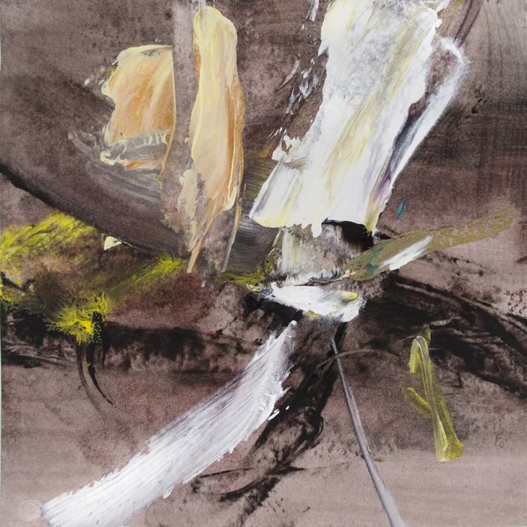 Acrylic on Paper 8"x8" 2016