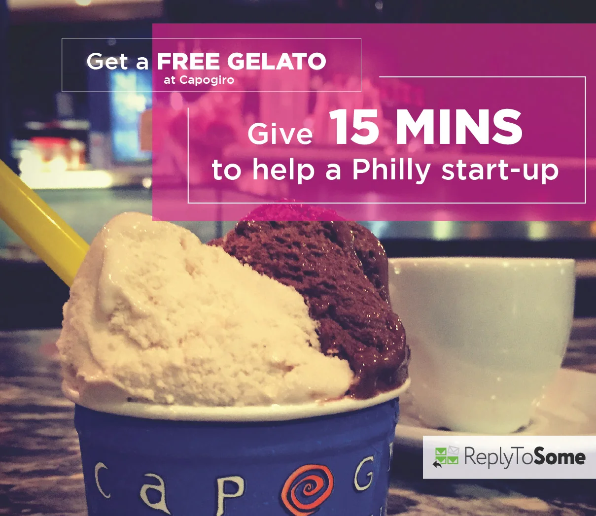 Get a Free Gelato and Meet Winnie!