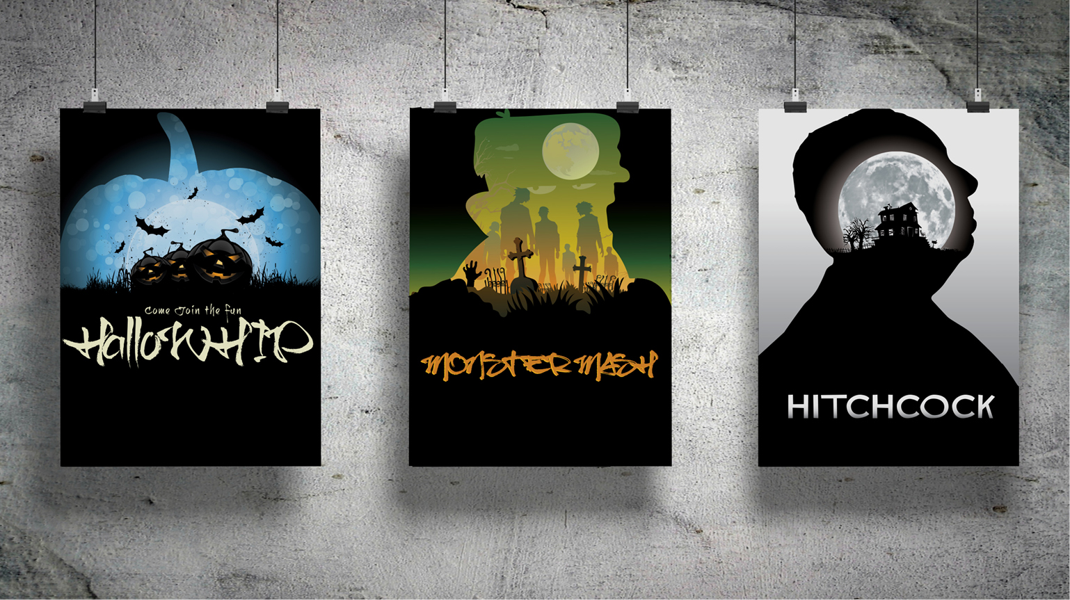 HALLOWEEN EVENT POSTERS