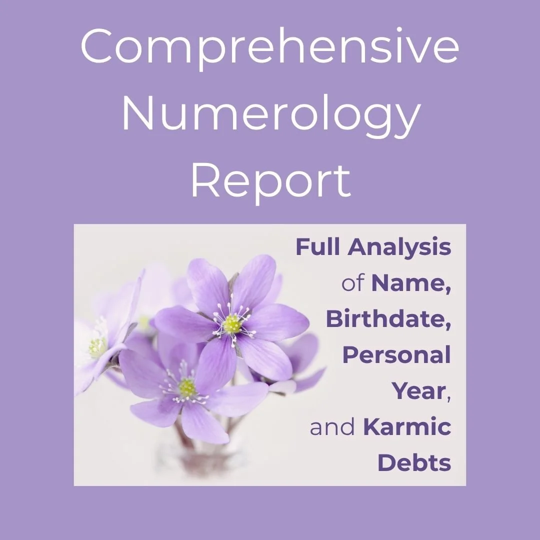 Comprehensive Numerology Report
