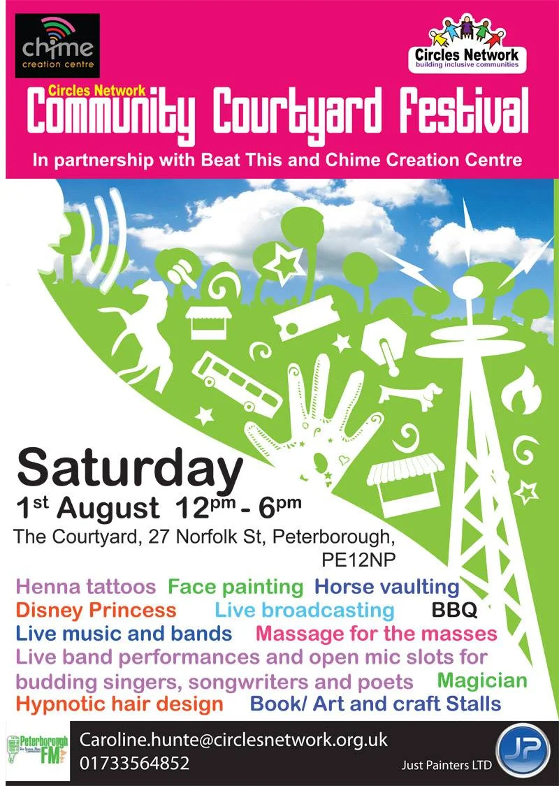 Come Along To The Courtyard Festival Aug 1st