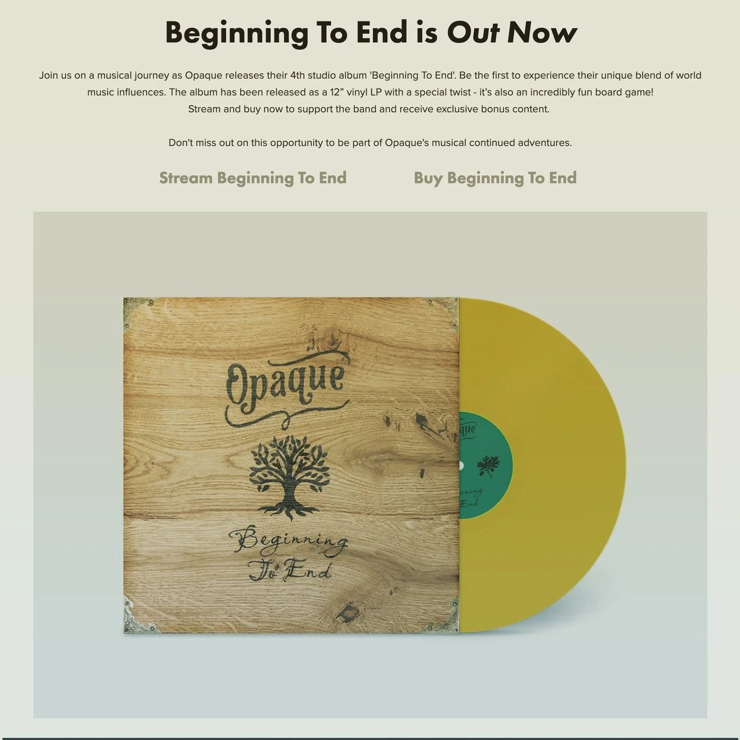 https://bandopaque.bandcamp.com/album/beginning-to-end

Supported by Ground Up Music - Connecting, enabling and progressing musicians in and around Peterborough.

#Artscounciluk #Dripdryproductions #Beatthiscic #Musiccareer #Artistdev #recording #mix