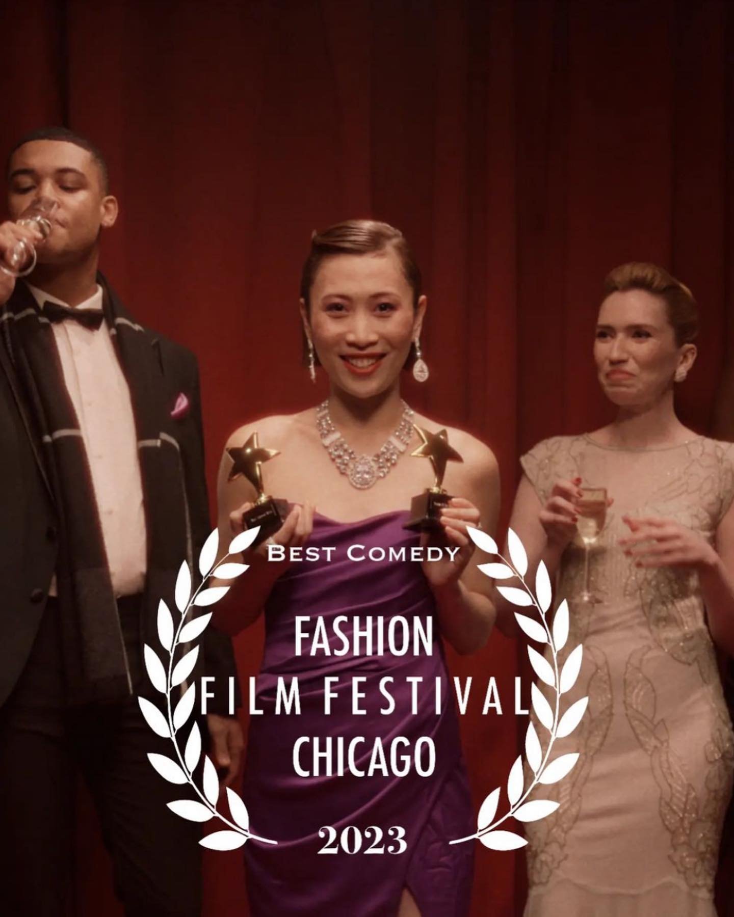 @odetoprocrastination written and directed by Wonder Woman @aleksandrakingo has absolutely cleaned up this festival season! Feeling super grateful to have seen her work her magic first hand✨ winner @fashionfilmfestivalchicago @berlincommercial @barce