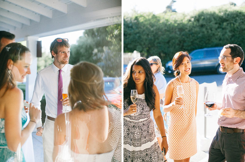 Stinson Beach Community Center Wedding Reception Photos