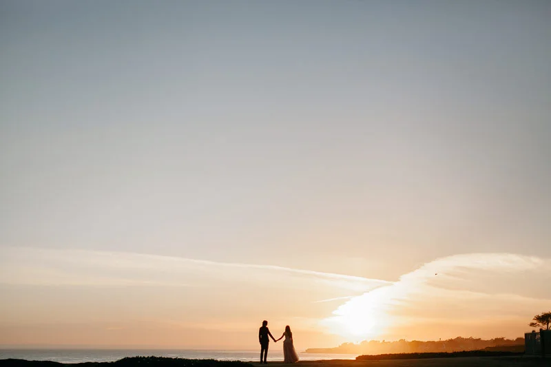 Santa Cruz beach wedding photos